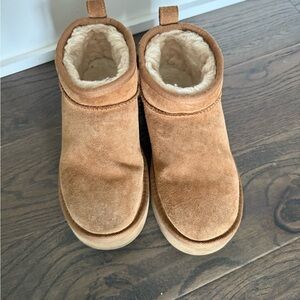 UGG Cream Plush Lined Footwear